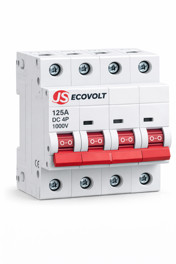 Disjoncteur DC 4P “125A” ECOVOLT