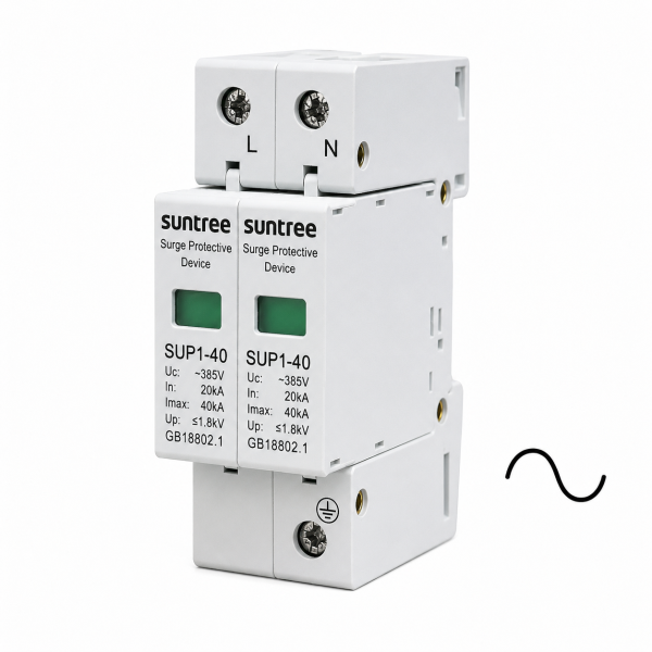 Parafoudre AC 2P 40KA 275V SUNTREE