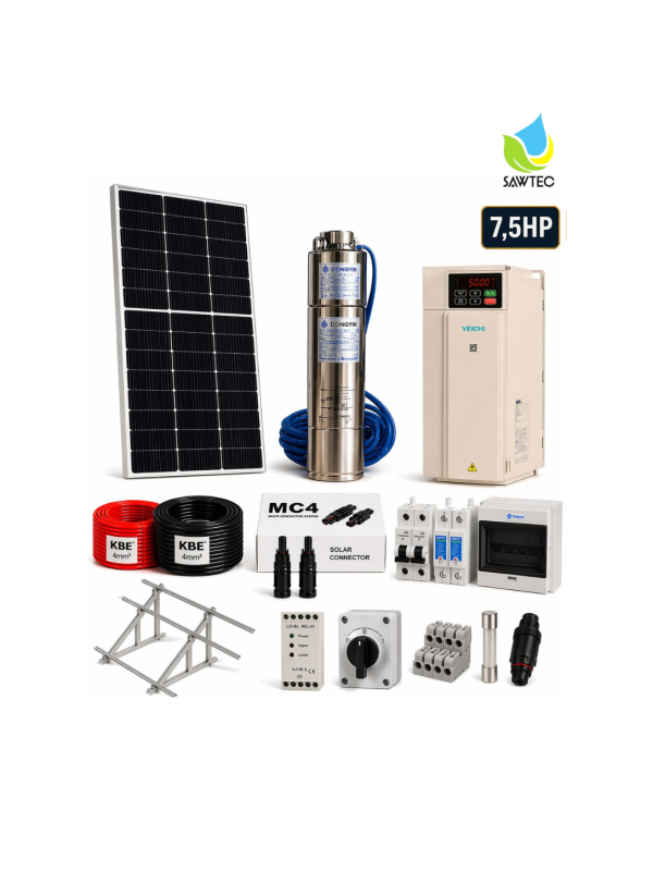Kit Solaire de Pompage 7,5HP
